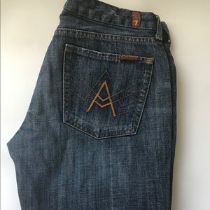 7 For All Mankind Women’s Denim Jeans A Pocket